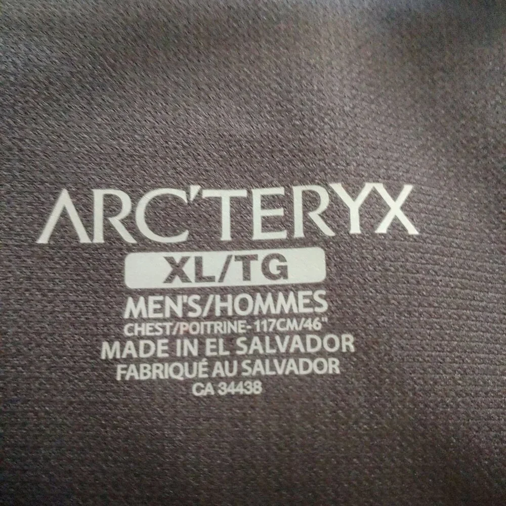 Arc'teryx Mens Teal Full Zip Teal Fleece Pullover Jacket Outdoors Athleisure XL - Picture 8 of 12